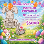 Conejo para huevo sorpresa 10 unidades