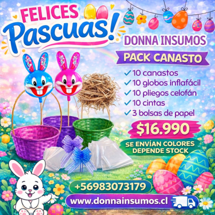 Pack Canasto conejo