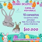Canasto conejo  10 unidades