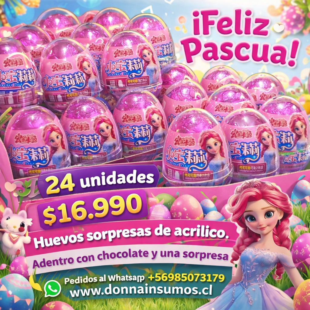 2026/03/1000615263.png Huevos sorpresa de chocolate
24 unidades - Imagen 1