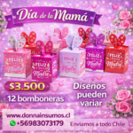 Bomboneras dia Mamá 
12 unidades