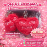 llaveros corazon dia mamá 
12 unidades