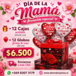 Pack de cajas y globos