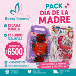 Pack caja 
12 cajas 12 globos