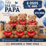Osos te amo café 
6 unidades