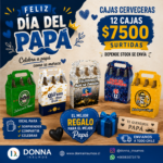 Caja porta cervezas 
12 unidades surtidas