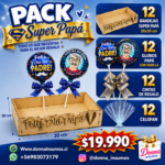 Pack de bandeja 
feliz dia papá