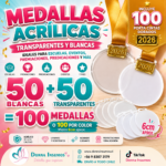 Medallas Promoción 
100 unidades