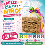Pack de bandeja
 dia del niño
