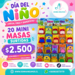 Mini masas 
20 unidades