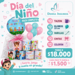 Pack tazones 
dia del niño