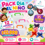 Pack lonchera 
transparente