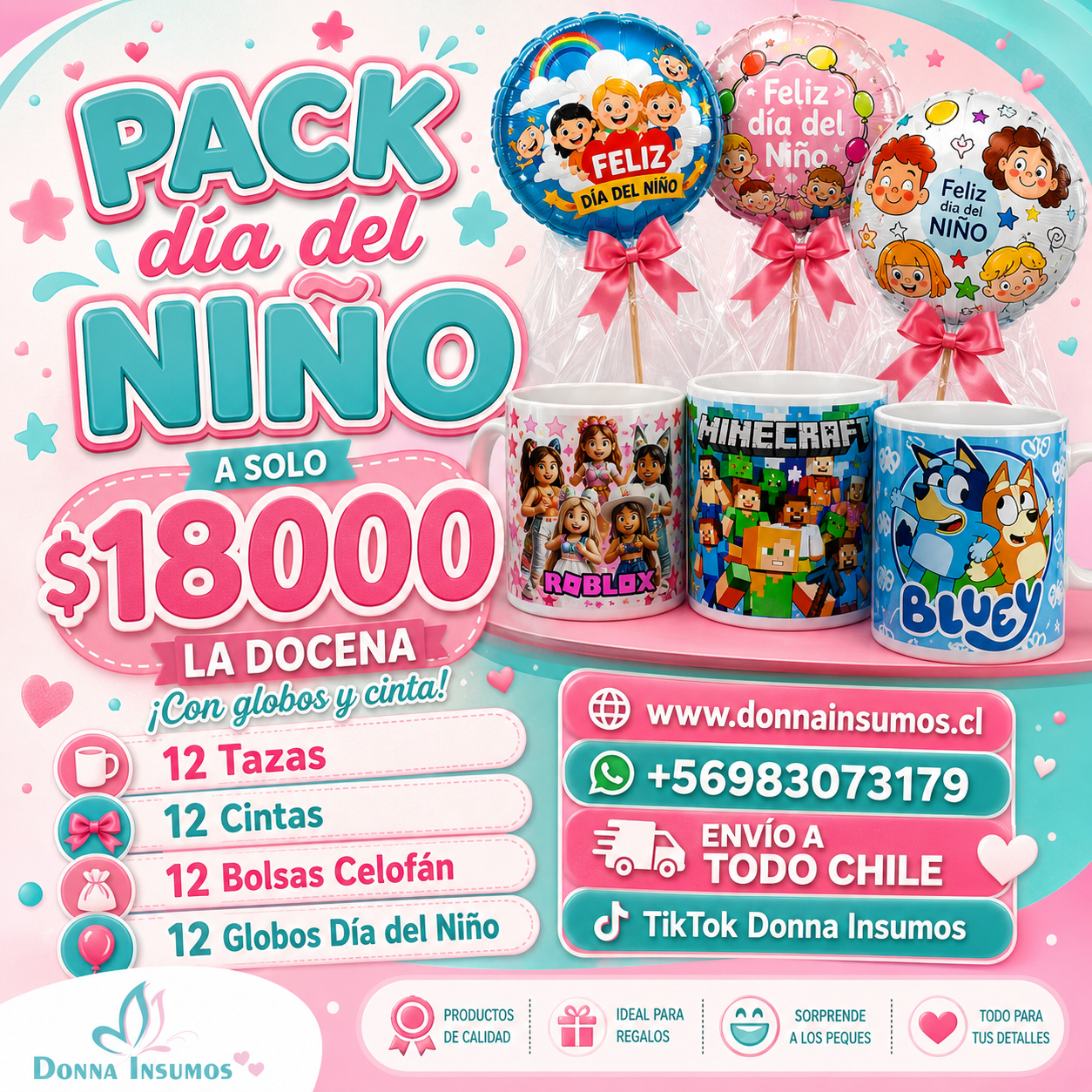 2026/07/1000794384.png Pack de tazones
Disney y globos - Imagen 1