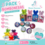 Pack bomboneras 
dia del niño