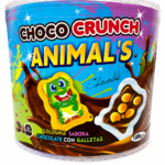 Dulce de animales 
chocolate y galleta 100uni