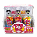 Dulce masticable
dispensador de oso 12uni