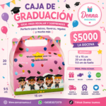 Caja de graduación 
12 unidades
