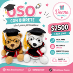 Osos  para personalizar 
de 25cm