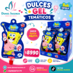 Dulce gel bobesponja 
12 unidades