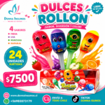 Dulce gel rollon 
24 unidades