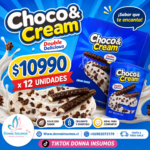 Choco y cream 
12 unidades