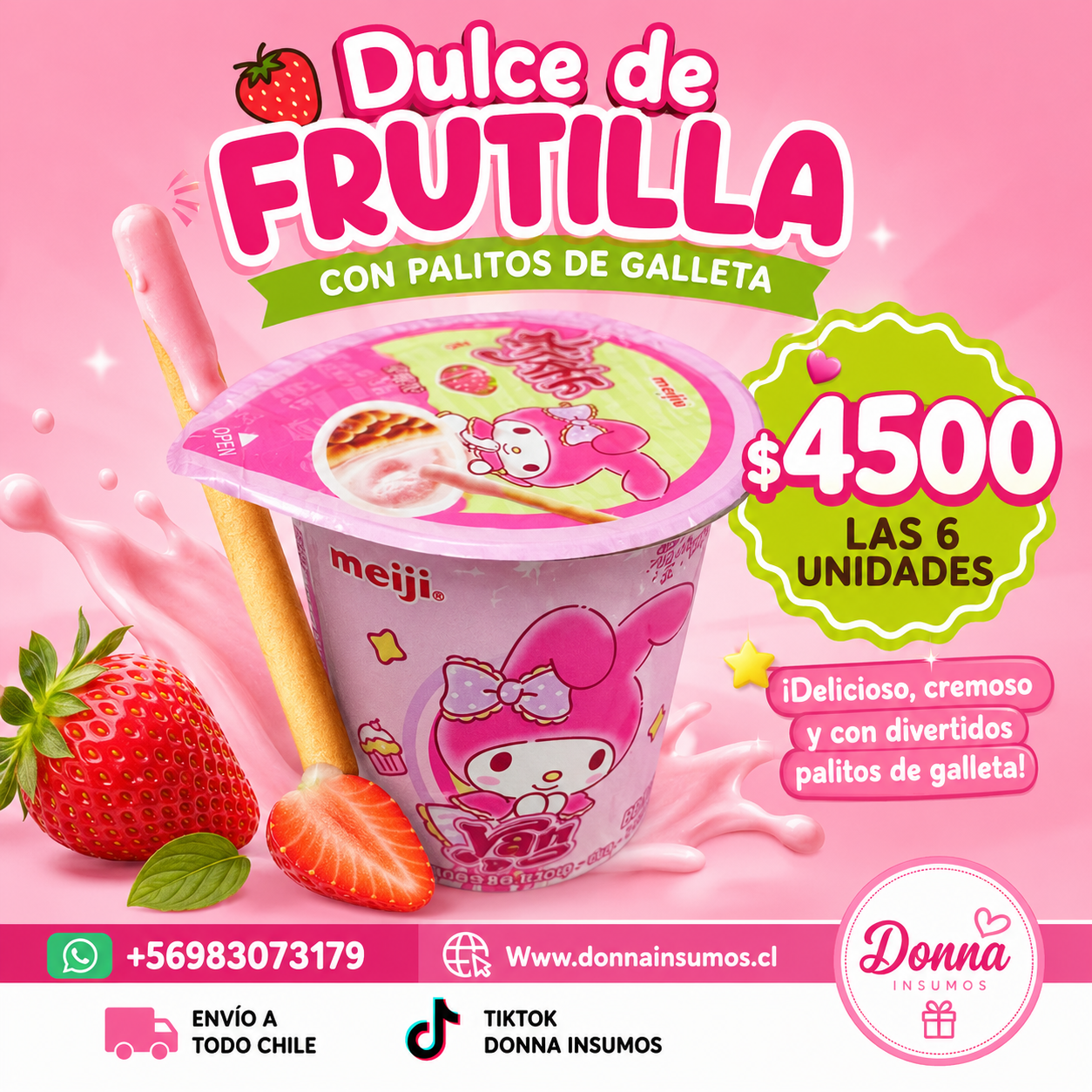 2026/07/1000830808.png Dulce de frutilla con palitos
de galletas 6 unidades - Imagen 1