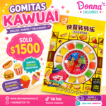 Gomitas kawuai 
comida rápida