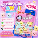 Mashmellow de corazón