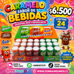 Dulce sabor bebidas 
24 unidades