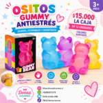 Ositos gummy 
caja 12 unidades