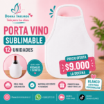 Porta vino blanco 
12 unidades
