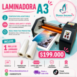 Laminadora semi industrial A3