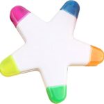 Destacador  Estrella 5colores