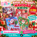 Bolsas de regalo 
18x24cm 12 surtidas