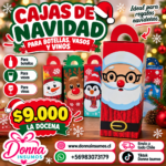 Caja de regalo navidad 
12 unidades