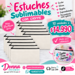 Estuche 25x15cm 
10 unidades