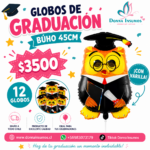 Globo graduación bhuo