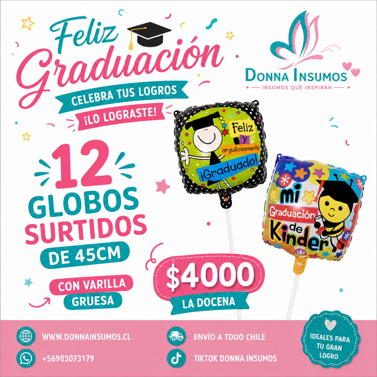 2026/10/1000819015.png Globos 45cm graduación - Imagen 1
