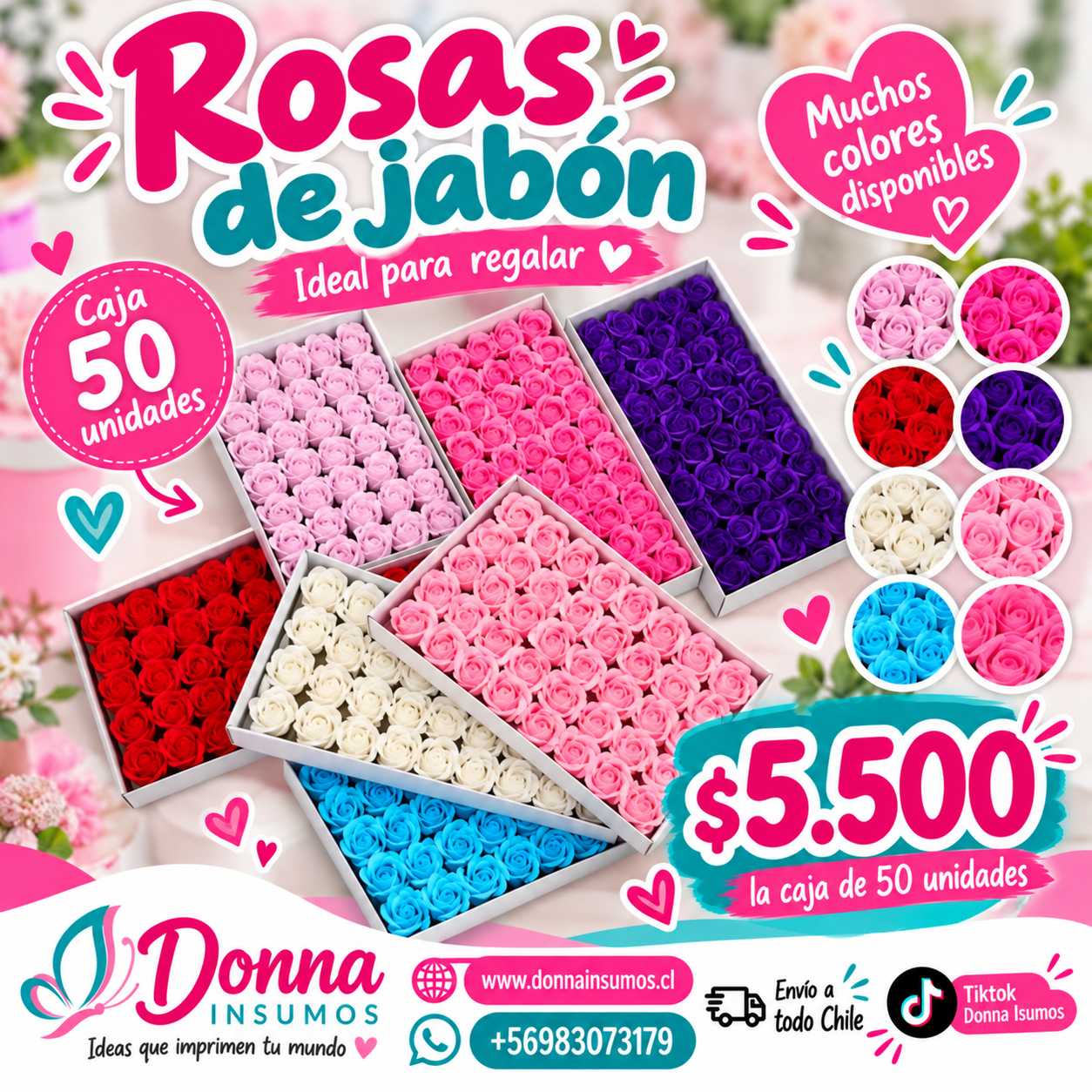 2026/10/1000952931.png Rosas de jabón
50 rosas por caja - Imagen 1