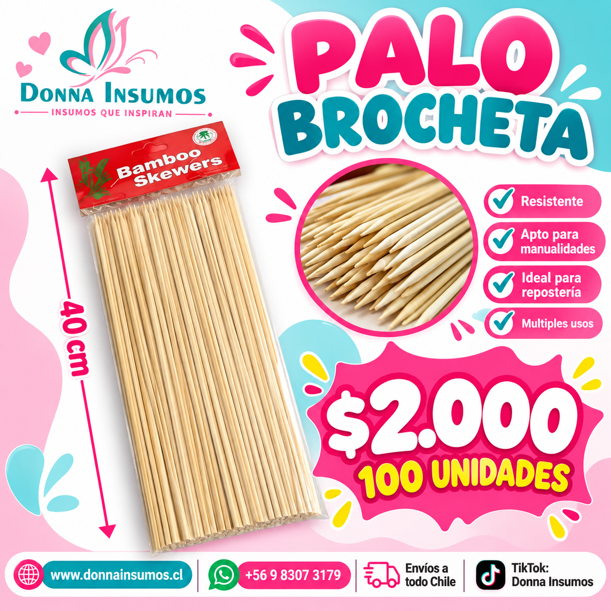 2026/10/1000969481.png Brochetas 100 unidades - Imagen 1
